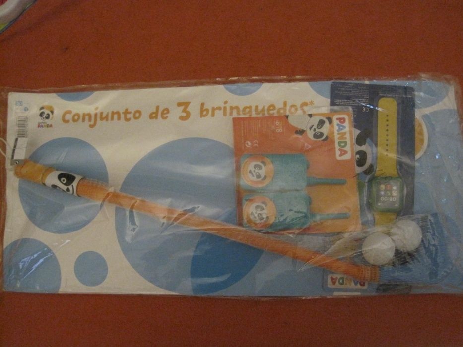 conjunto de brinquedos do panda