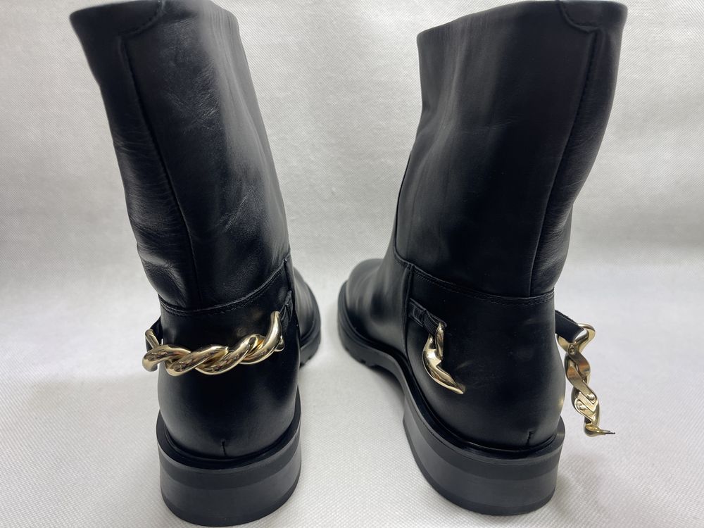 Nowe skórzane botki Tommy Hilfiger r 41 model Twist Ankle boots