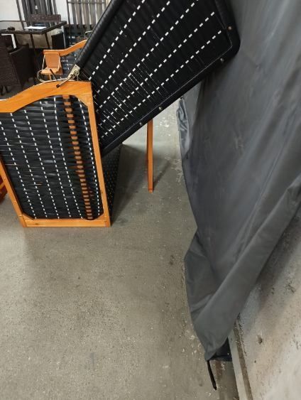 Kosz plazowy, ogrodowy. Leżak na ogród.