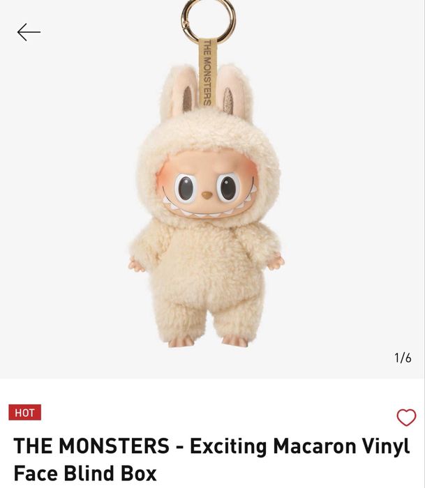 Labubu exciting macaron- Original Pop Mart