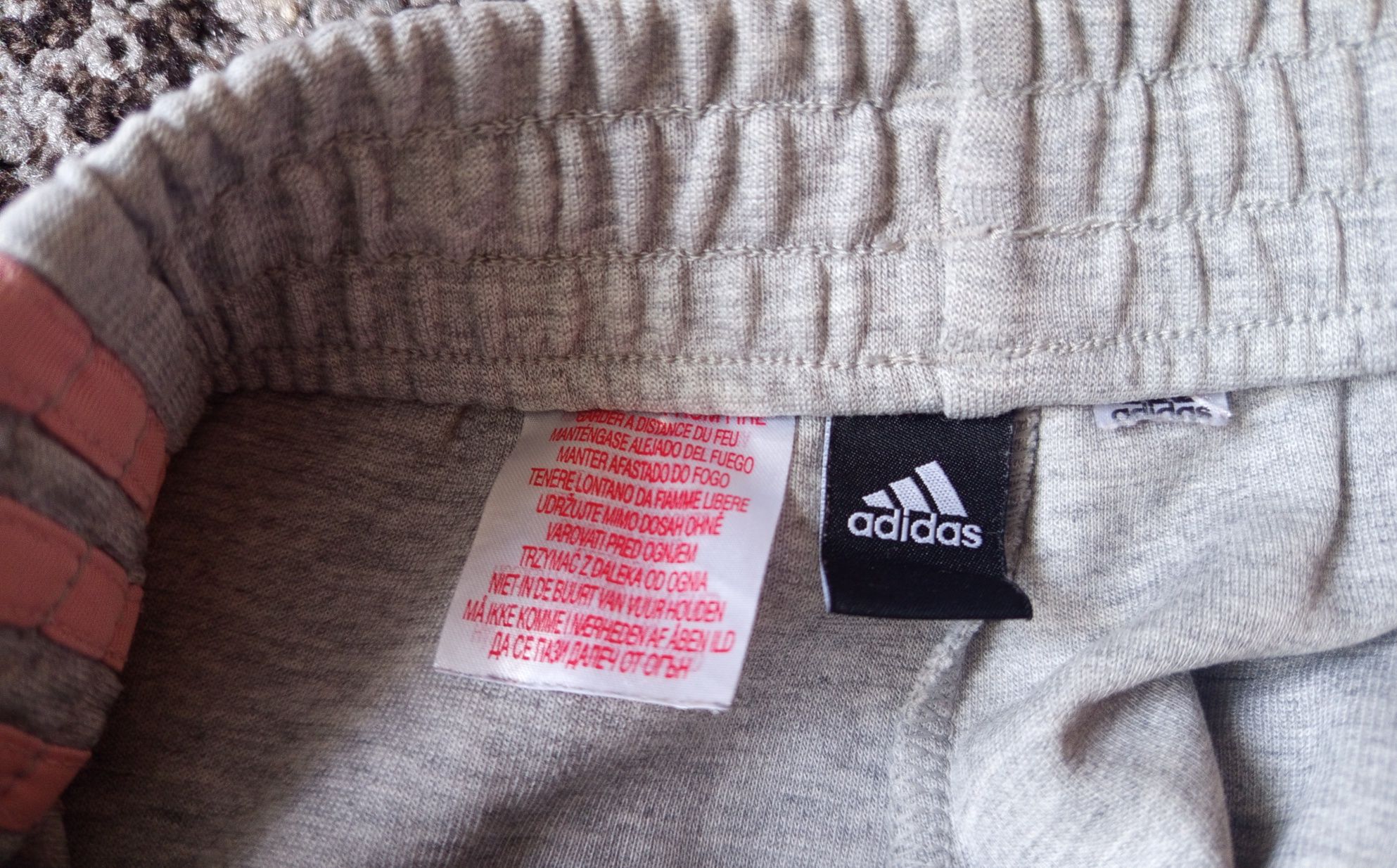 Spodnie dresowe dla dziewczynki, Adidas