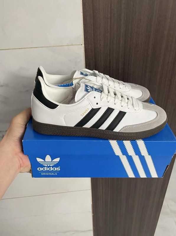 Adidas_SambaOG_white Moda_Buty_Mokasyny Mokasyny R.36.5
