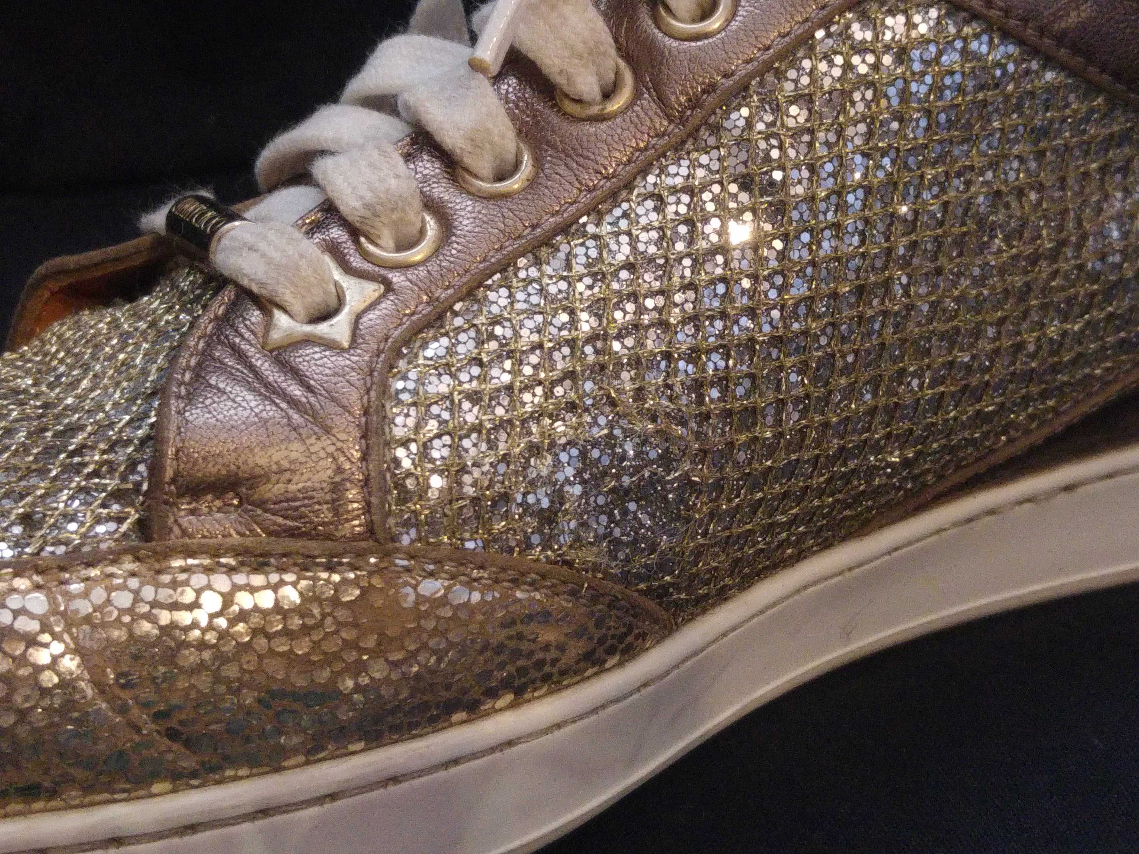 Buty sportowe skórzane damskie Jimmy Choo - OKAZJA