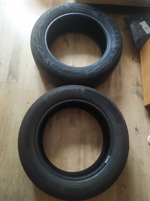 Opony letnie Continental EcoContact 6 rok 2023 R16 2 sztuki 205/55
