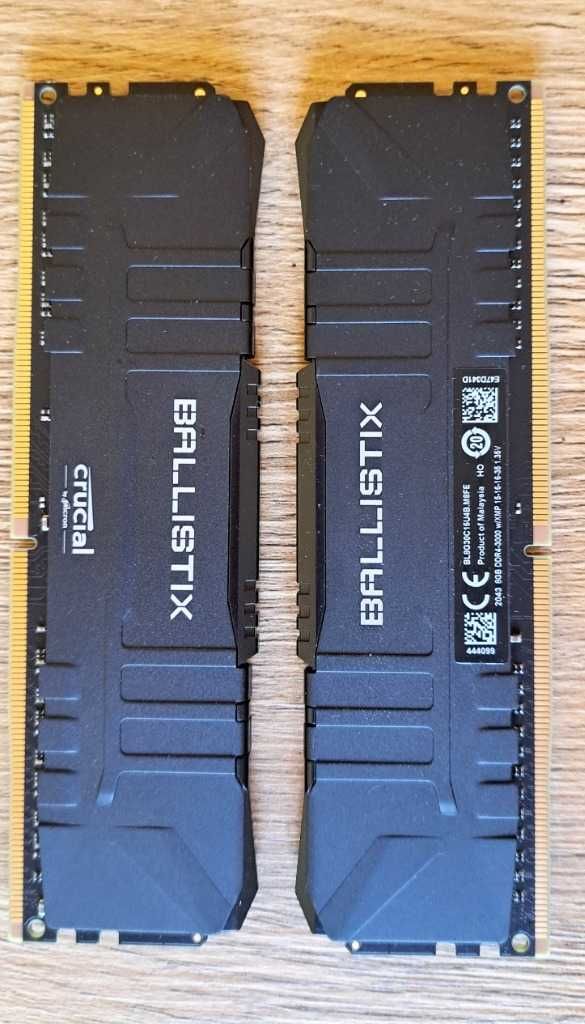 crucial ballistix ddr 3000 2x8GB