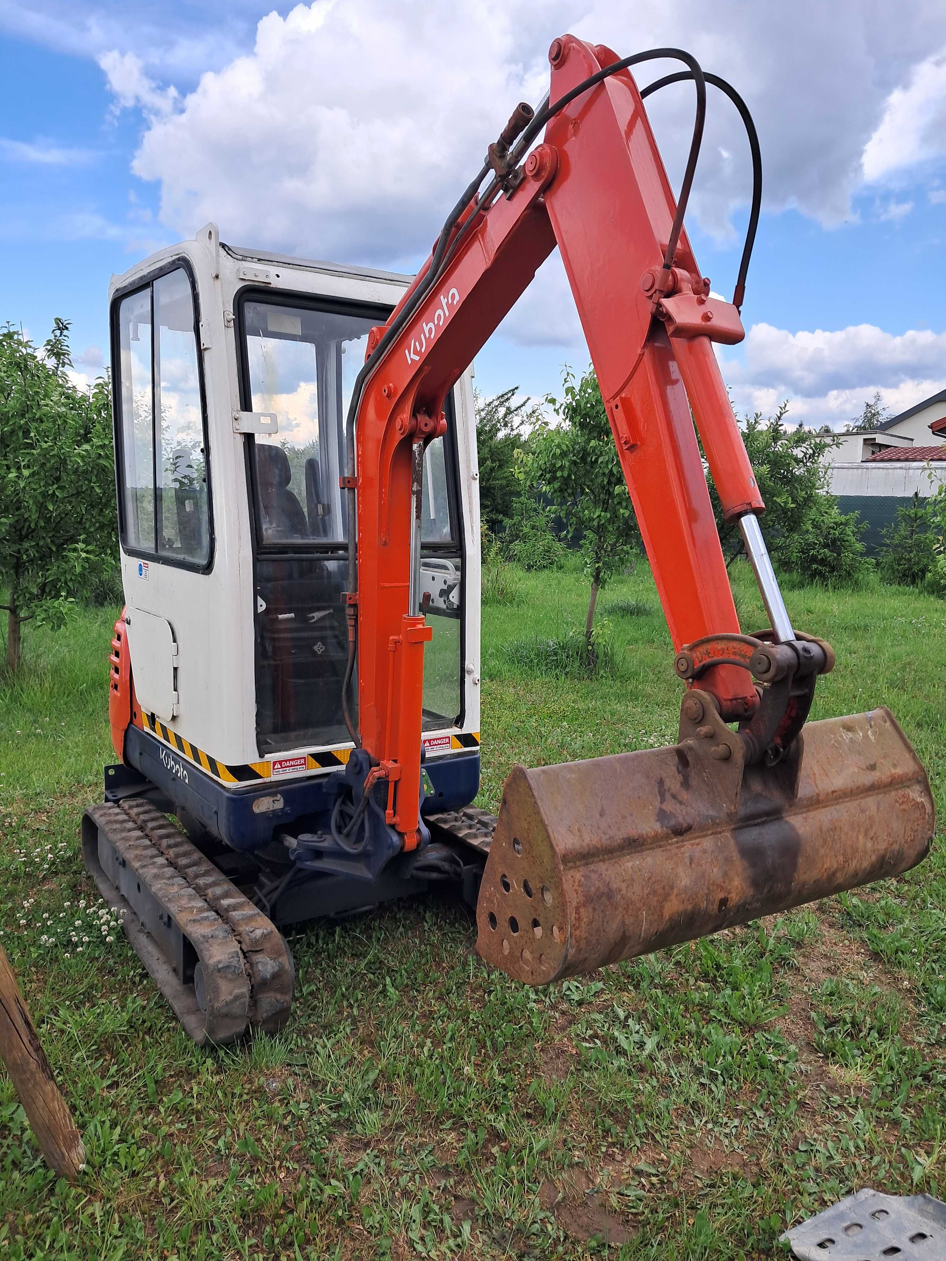 mini koparka Kubota kx41-2v 1.7t