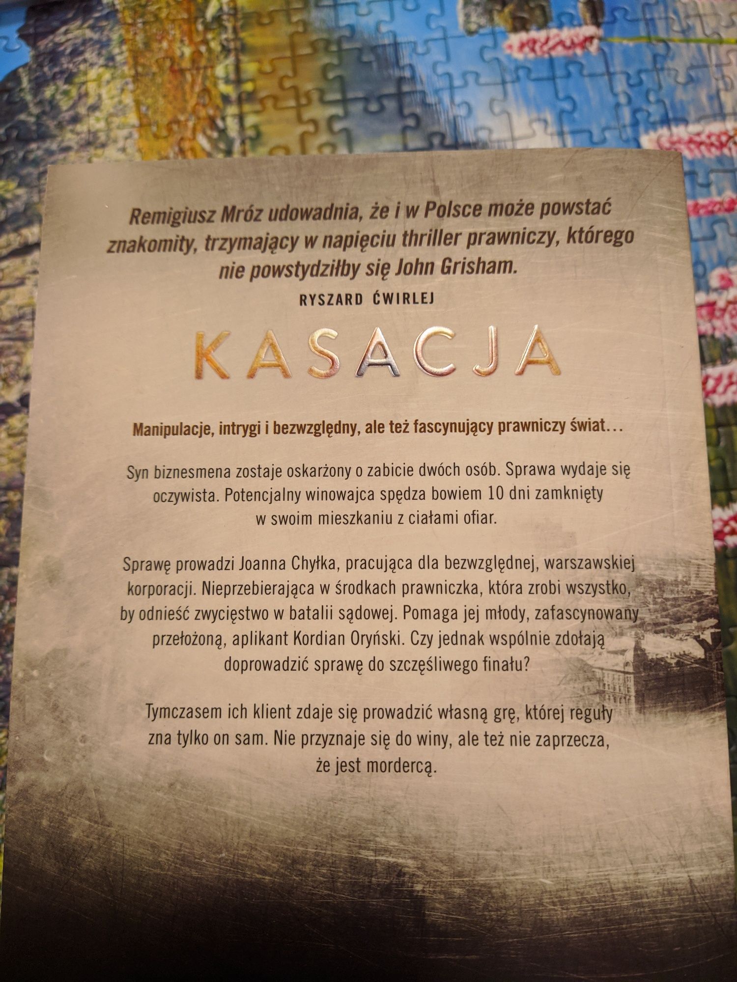 Książka "Kasacja"