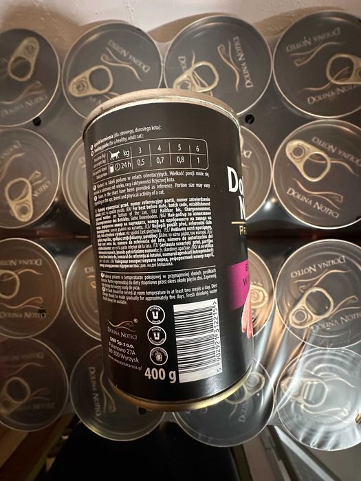 DOLINA NOTECI Premium mokra karma dla kotka 12 x 400g o smaku indyka