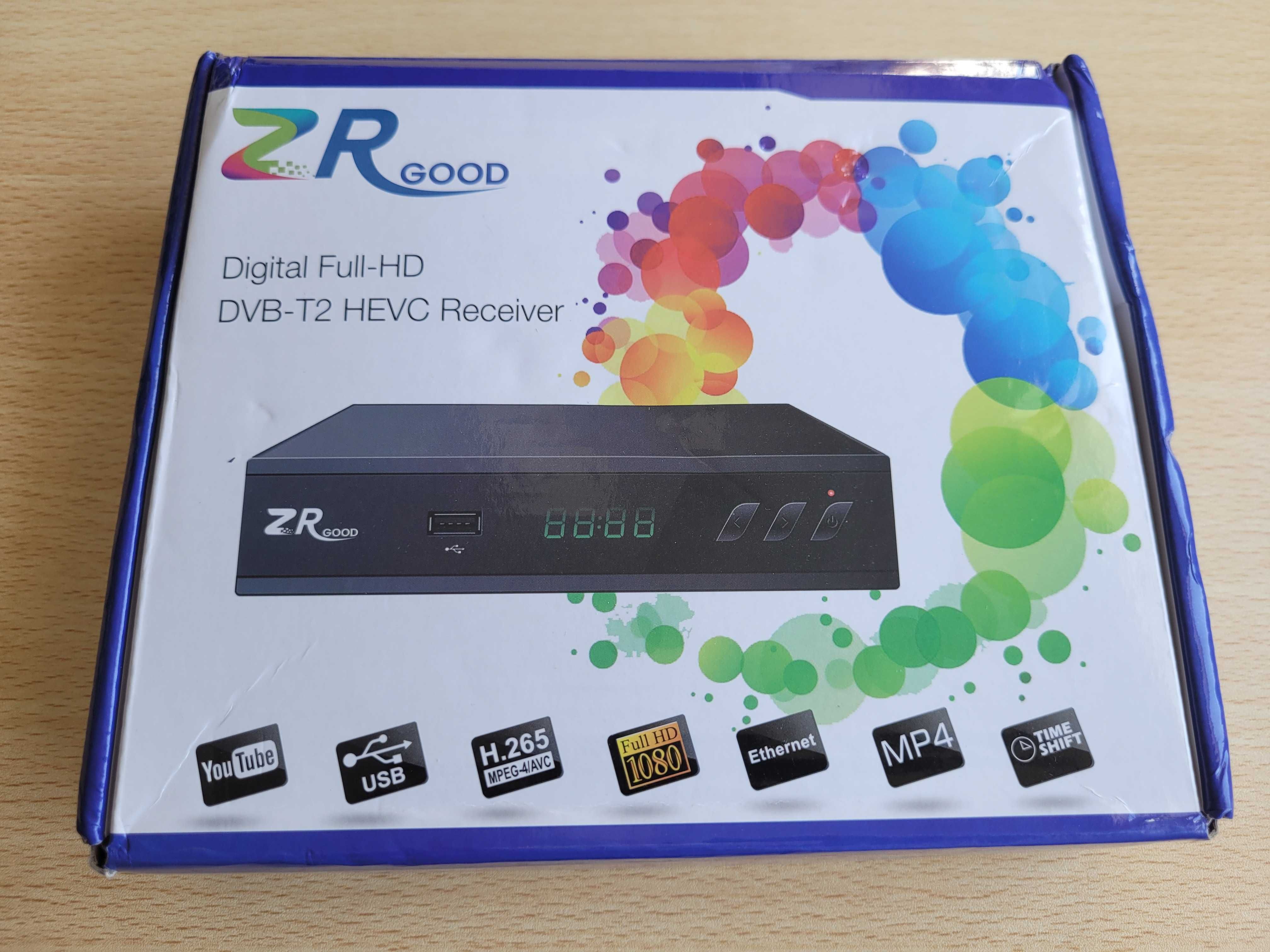 Receptor TDT DVB-T2 novo