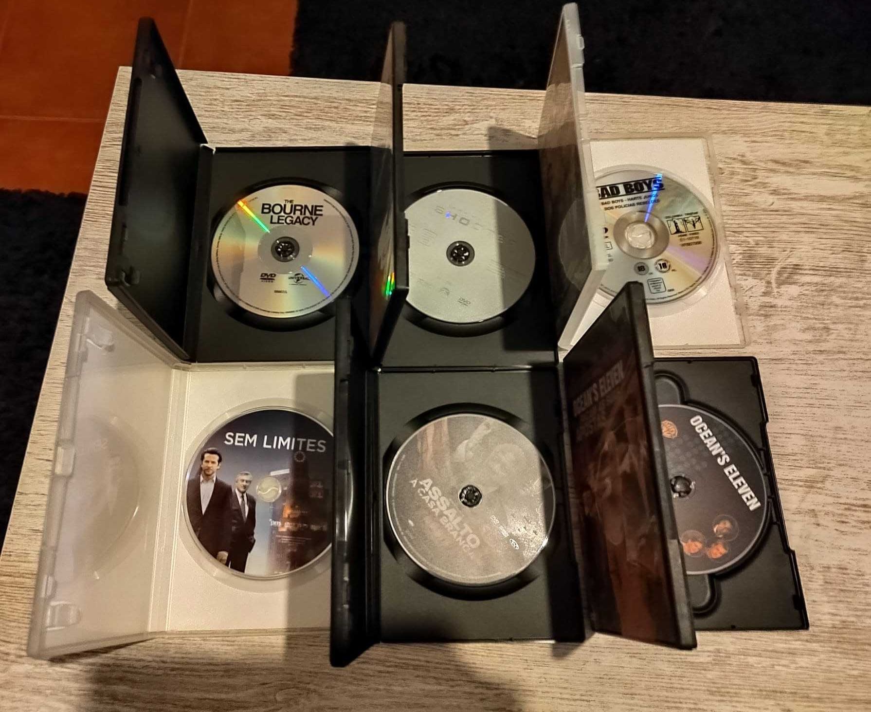 Vendo conjunto de filmes em DVD