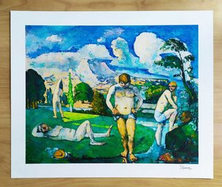 Paul Cezanne reprodukcja grafika