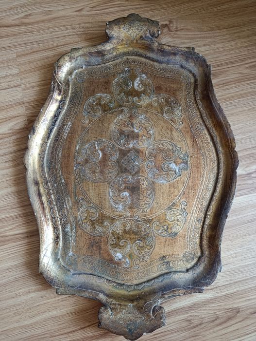 Старовинний флорентійський піднос/таця