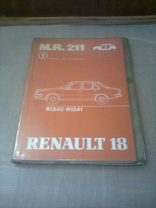 manual renault 4 - 5 - 9 - 11 - 12 - 18 para colecionadores