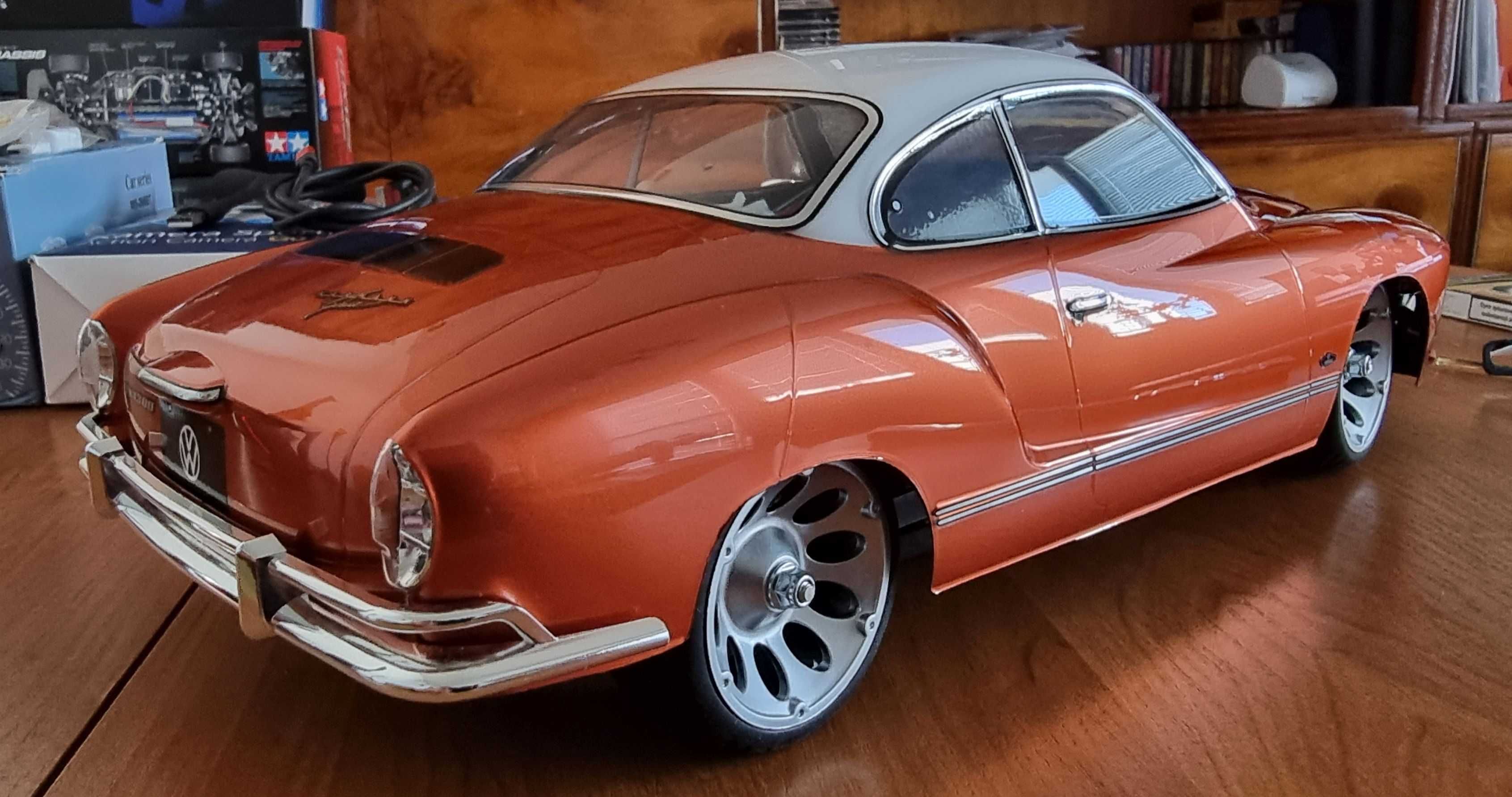 TAMIYA VW Carman Ghia RC 1/10 Fabrycznie Nowy Model ,Super Oświetlenie