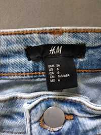 Spodnie jeansowe H&M rozm 36
