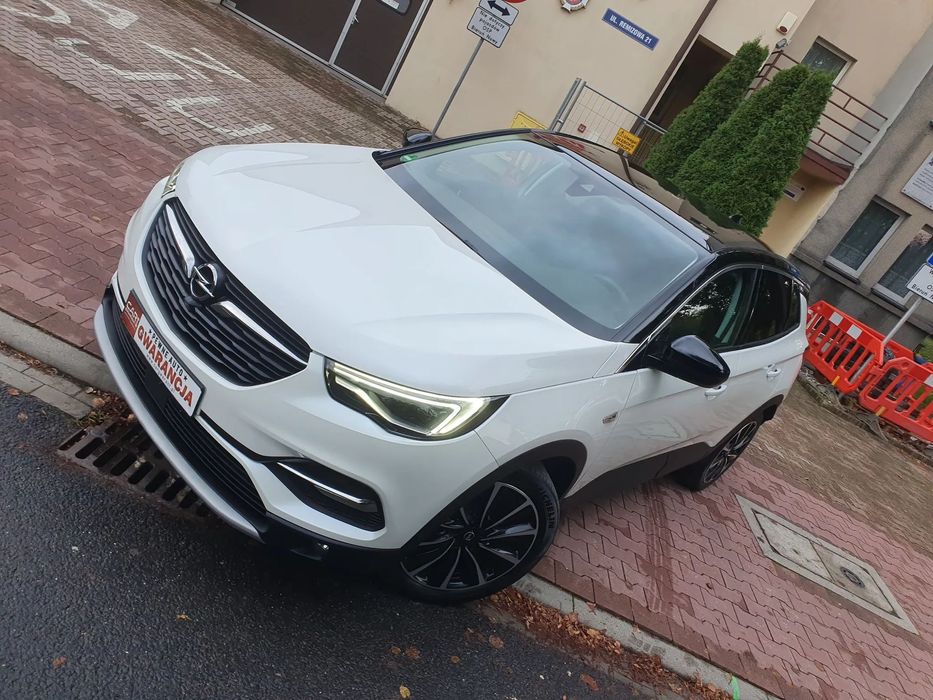 Opel Grandland X 1.6T Ultimate 1wł ks.serwis panorama Lux-Led kamera 360 FULL Śliczny!