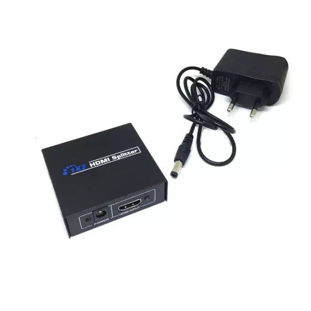Розгалужувач HDMI на 2 порти, HDMI SPLITTER для моніторів і ТВ 9219