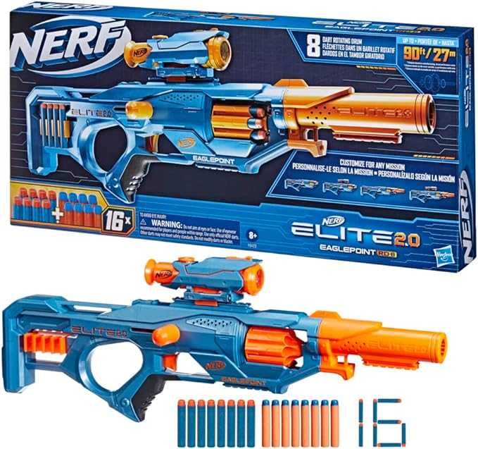 Бластер Нерф NERF Elite 2.0 Eaglepoint RD-8 F0423