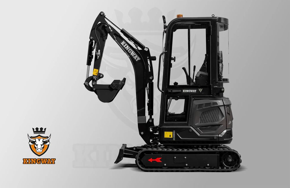 Kingway YAMA H 15 silnik Laidong  Minikoparka KINGWAY 1270 kg silnik Laidong