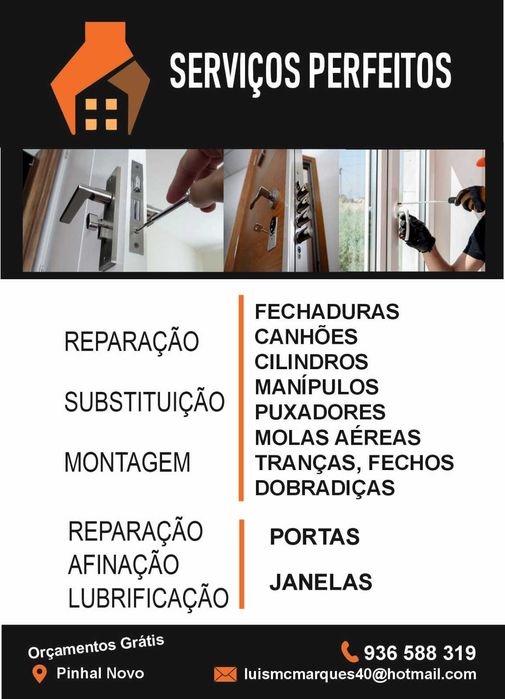 Necessita de mudar a fechadura