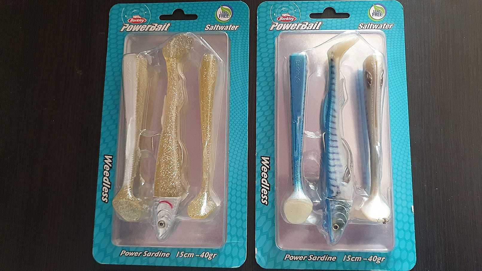 Guma Berkley Saltwater - Power Sardine 15cm 40g - 4 opakowania MIX