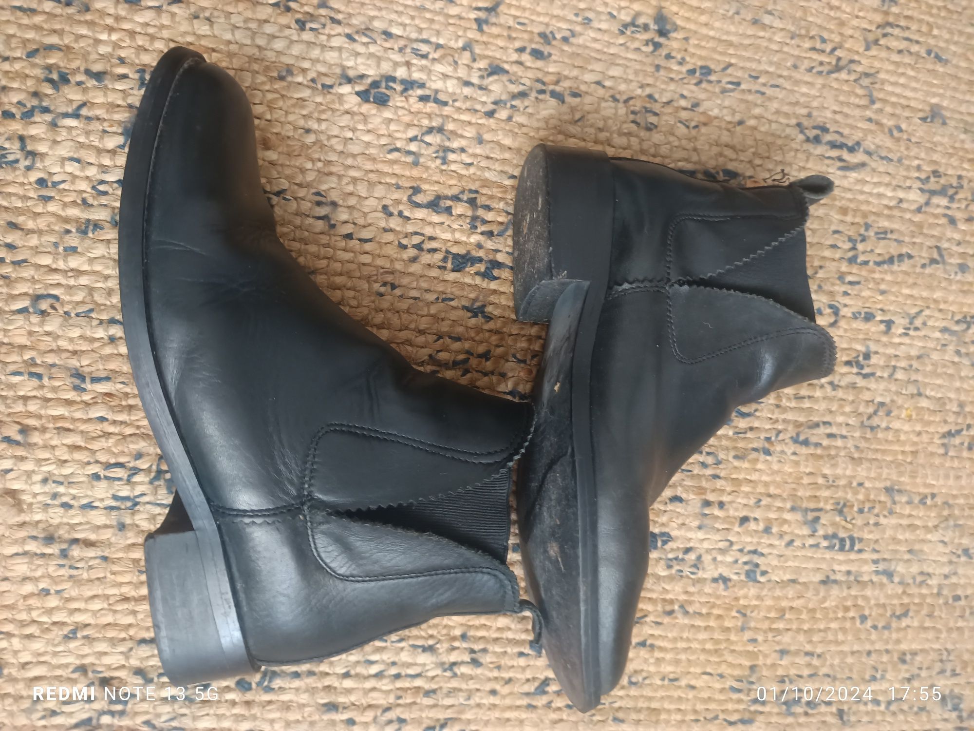 Botas Seaside em pele 37