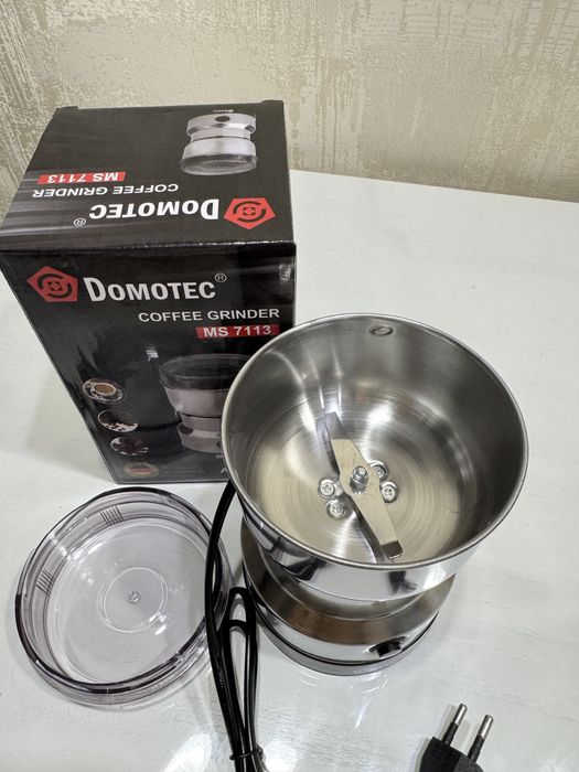 Кофемолка Domotec MS 7113 металлическая (300 W)