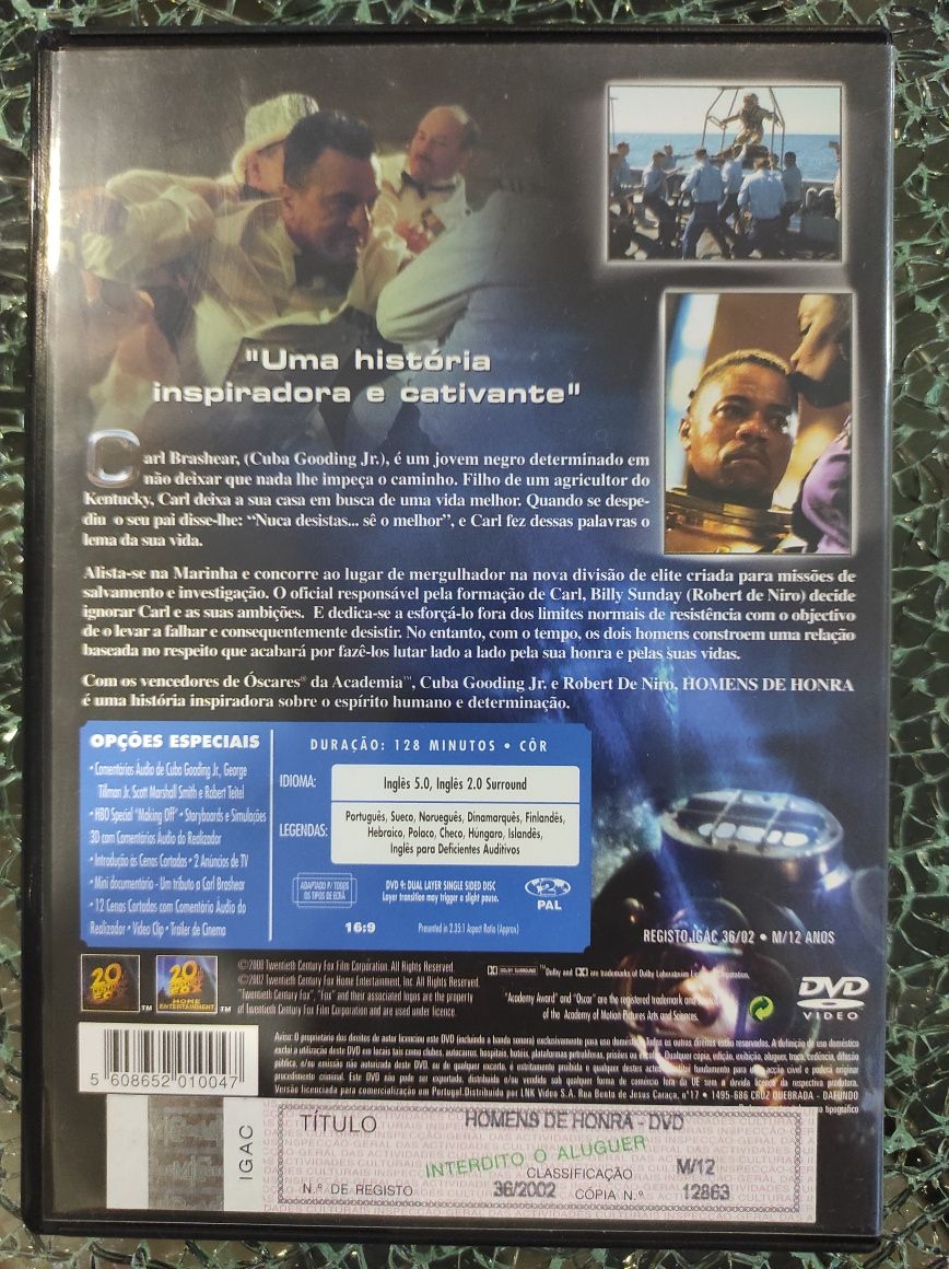 DVD Homens de honra