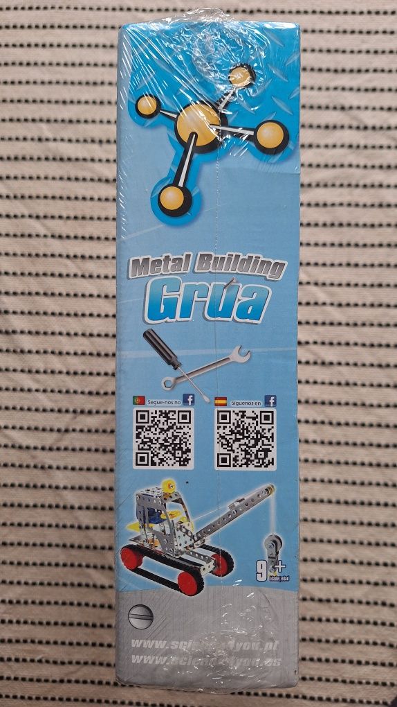 Jogo de construção Grua de metal
