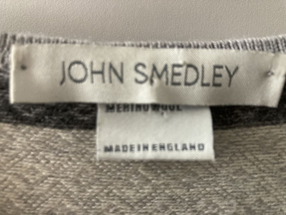 Sweter John Smedley, wełna merino, r. M