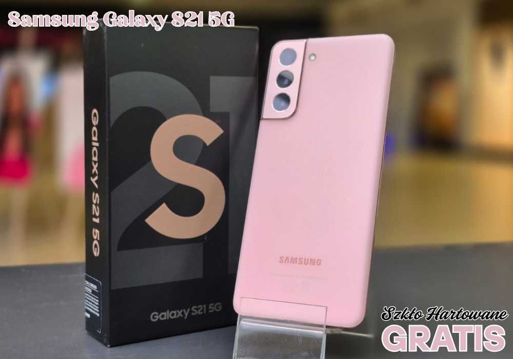 Samsung Galaxy S21 5G | 8 / 128 GB | używany IDEALNY | szkło GRATIS