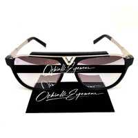 Okulary przeciwsłoneczne Louis Vuitton Mascot srebrne lustrzanki