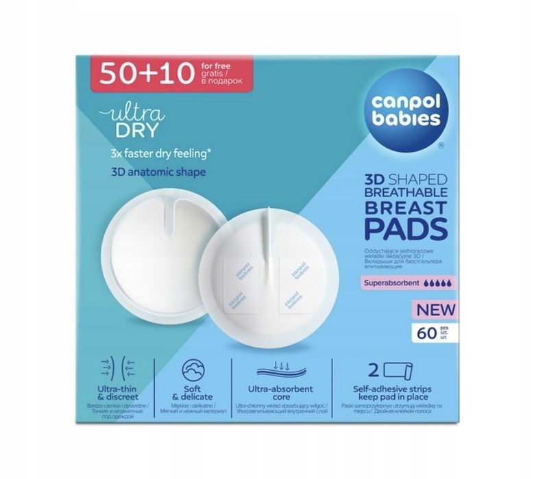 Laktator muszlowy canpol babies 2 pak