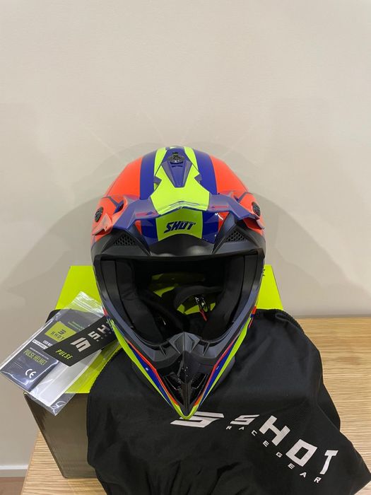 Capacete Motocross Shot 2025 Novo
