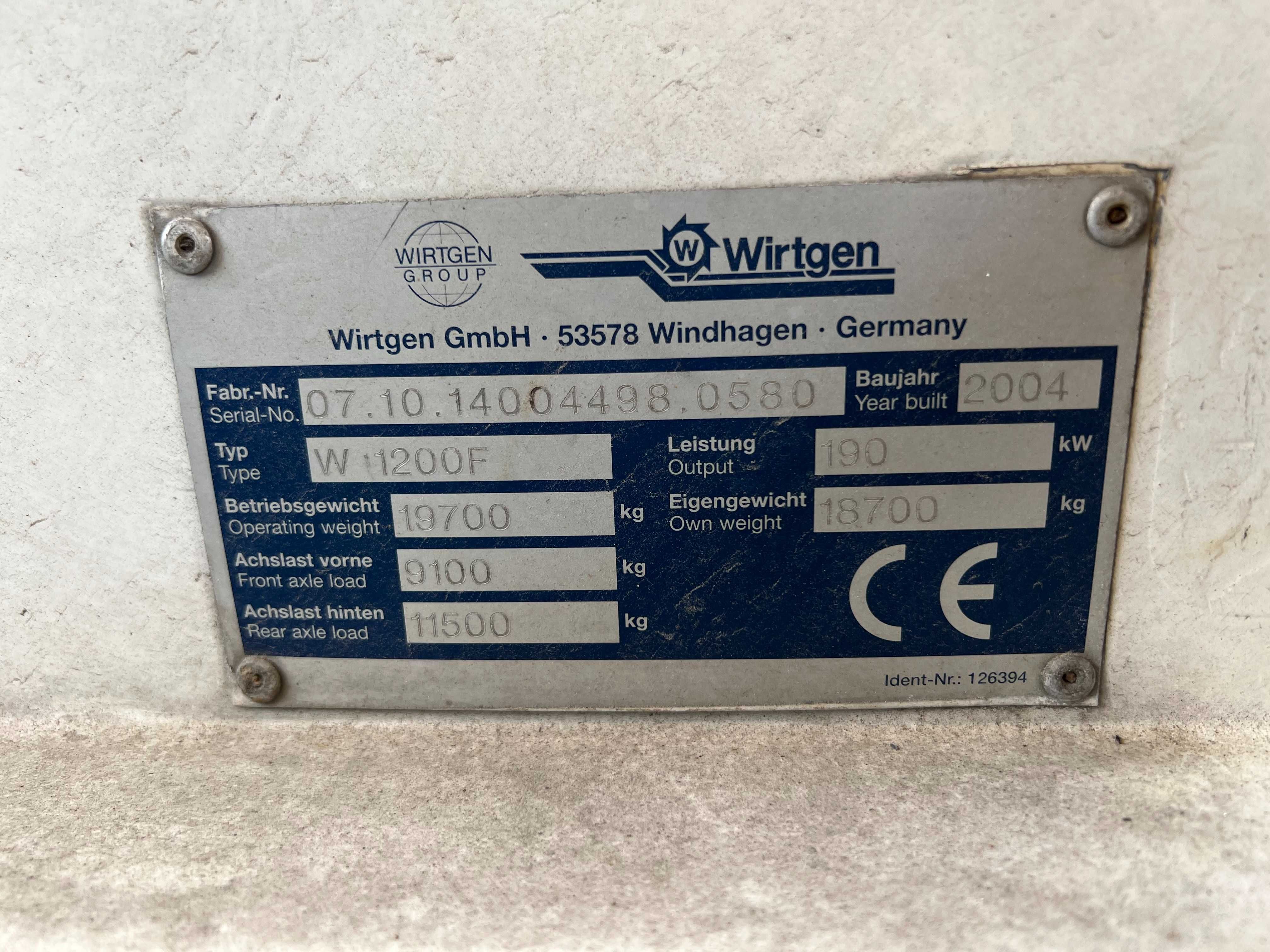 Wirtgen   W1200F