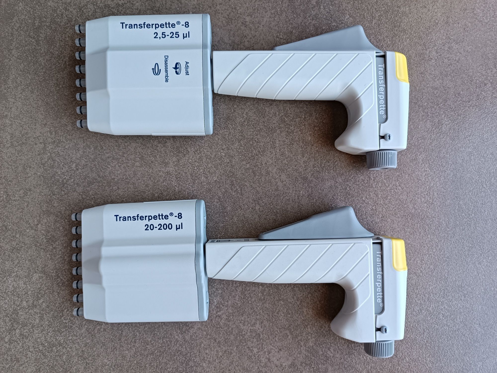 Set de 2 pipetas - Transferpette 8 canais