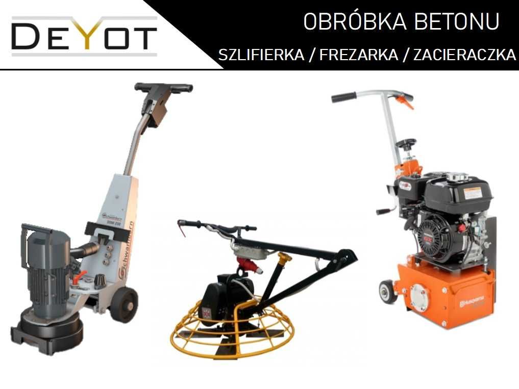 WYNAJEM Frezarka | Szlifierka do betonu | Zacieraczka WYPOŻYCZALNIA