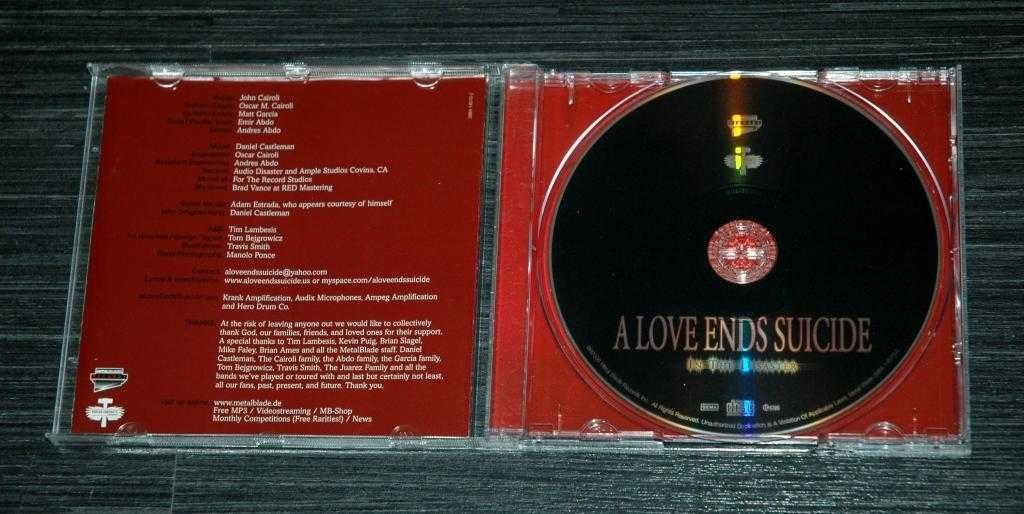 A LOVE END SUICIDE - In The Disaster. 2006 Metal Blade.