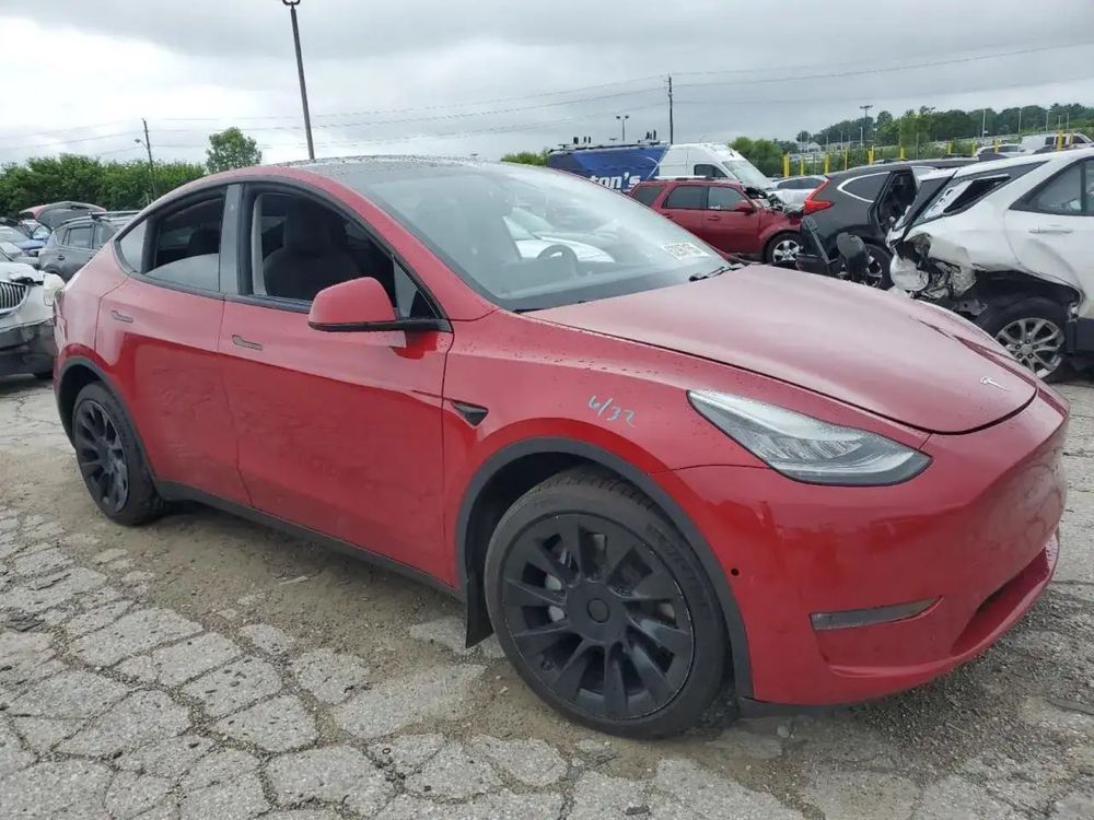 Крыло капот двери tesla model Y разборка tesla model Y