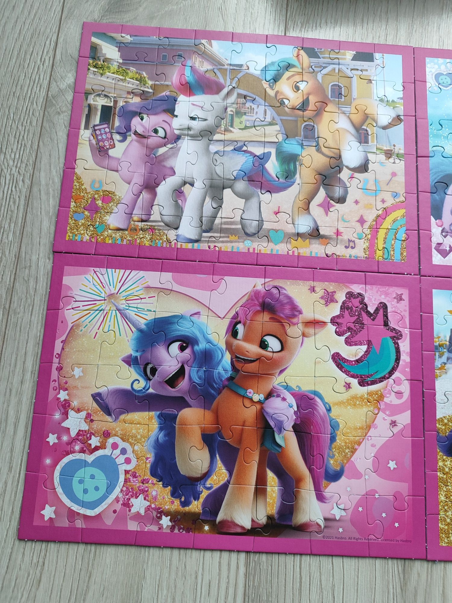 Puzzle my little pony 4 lata puzzle 4w1