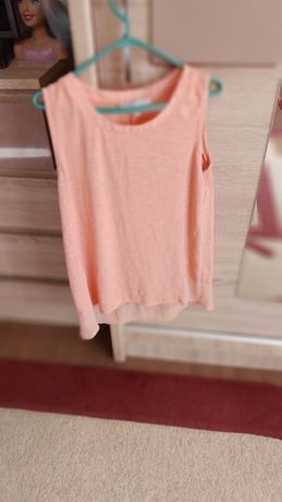 Довга блузка персикового кольору