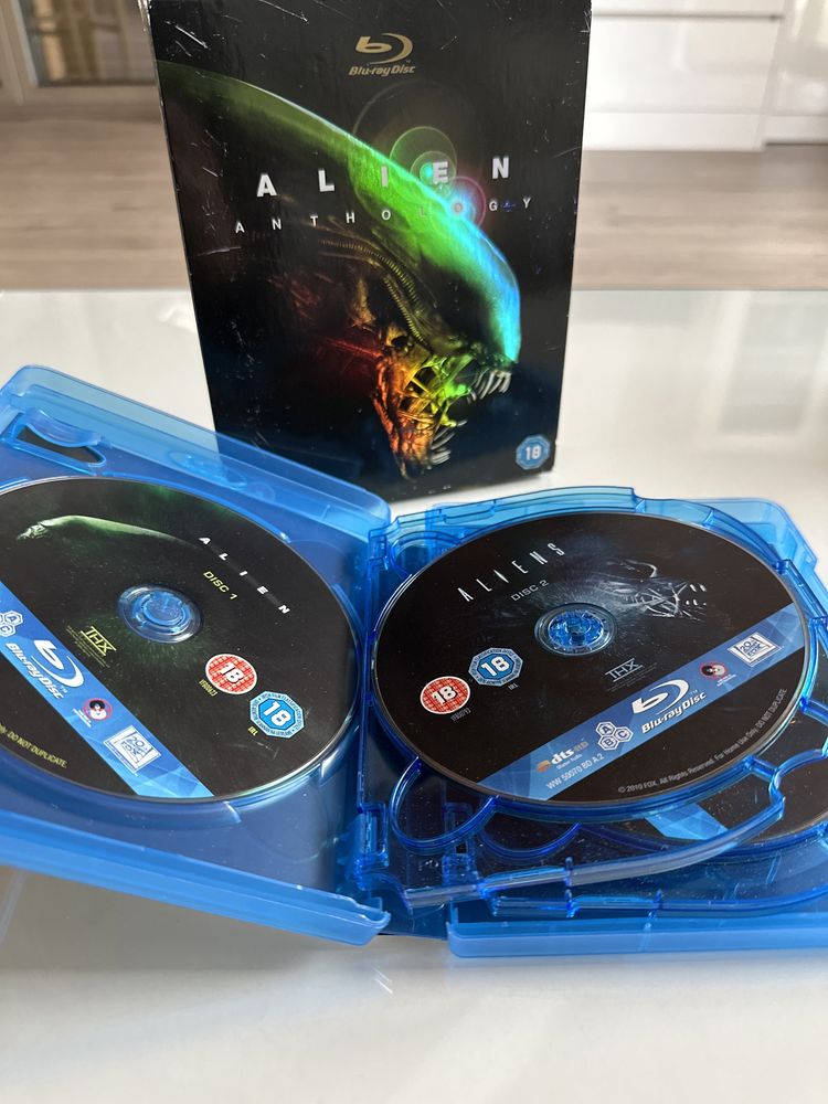 Antologia filmes Aliens em bluray leg. PT