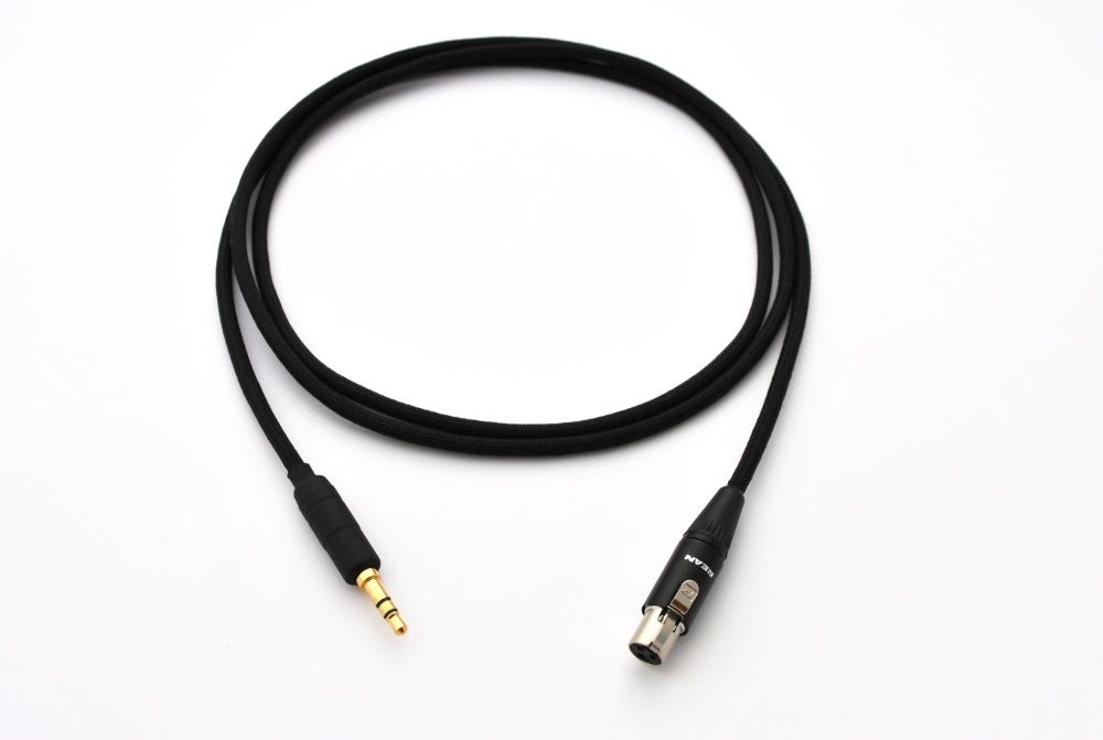 AKG Q701 K702 K712 K181 K371 ręcznie wykonany kabel 3,5mm oplot kolor