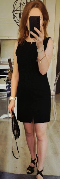 Czarna sukienka rozmiar m