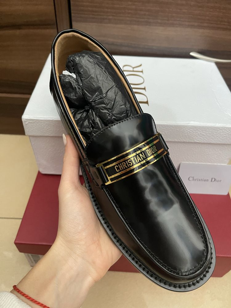 Mokasyny loafersy Christian Dior 40 nowe