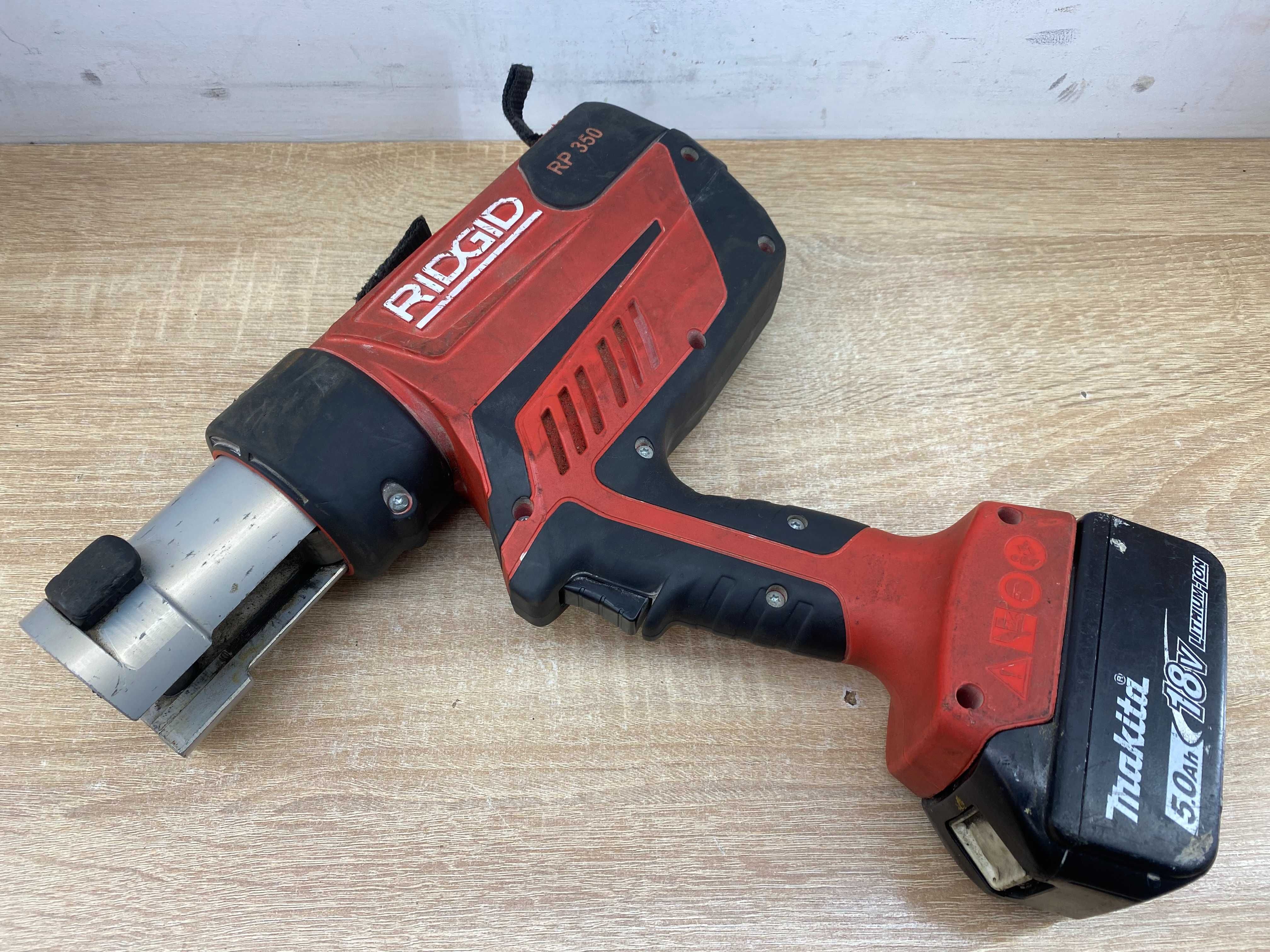 Zaciskarka  Ridgid RP 350-B z szczękami|OKAZJA!!|