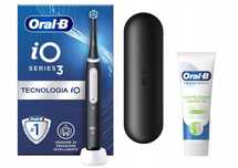 szczoteczka elektryczna oral-b io 3 czarna + pasta do zębów