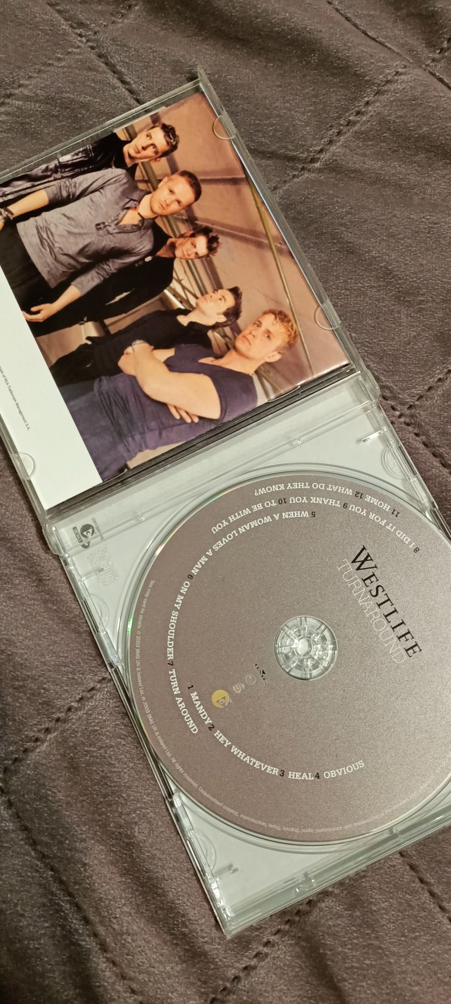 Płyta CD Westlife Turnaround 2003