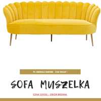 Sofa muszelka 3 osobowa