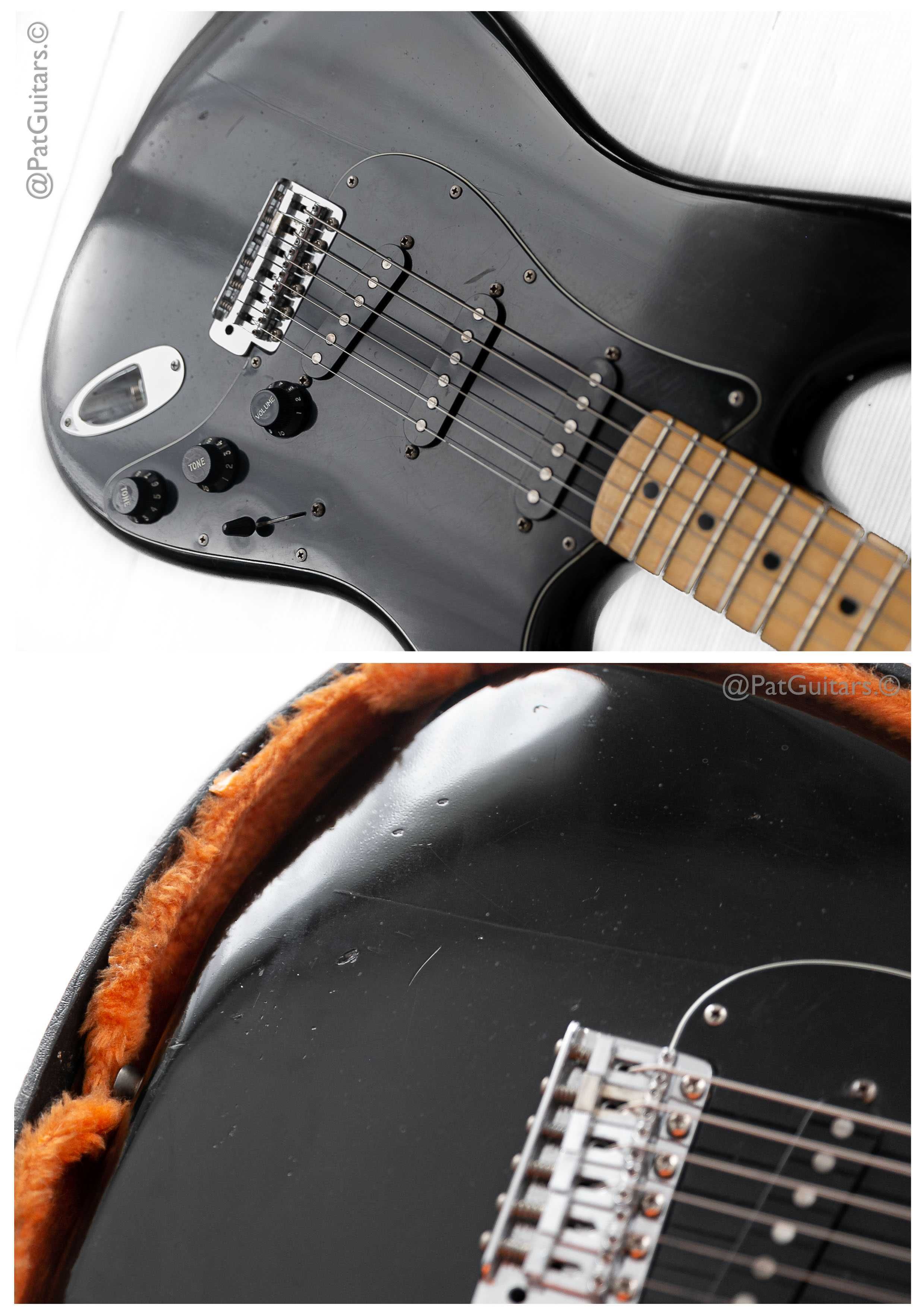 1978 Fender Stratocaster Maple Fretboard in Black